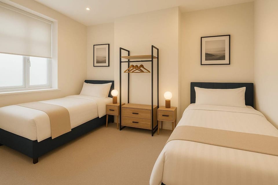 City Center 2BR Retreat for 4 with Free Parking Apartment in Cardiff