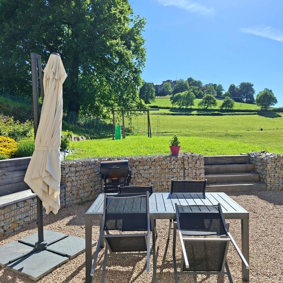 Patio, Natural landscape, Garden, Garden view