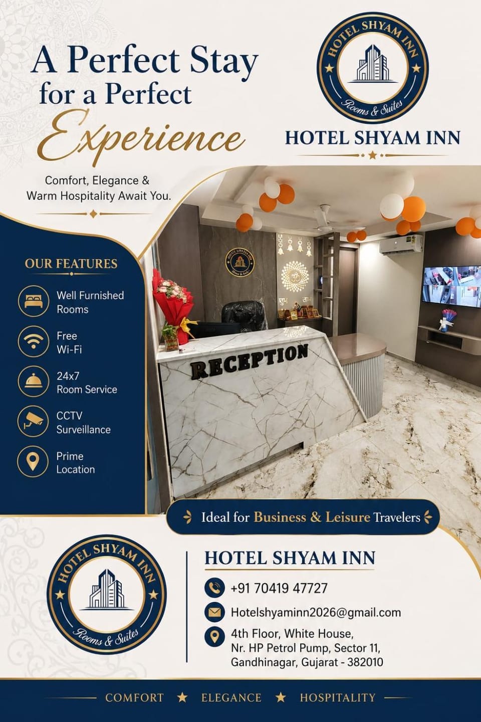 Hotel Shyam Inn Hotel in Gandhinagar