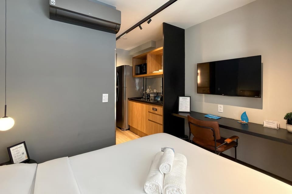 Studio Moderno e elegante Próximo a Avenida Paulista Apartment in Sao Paulo City
