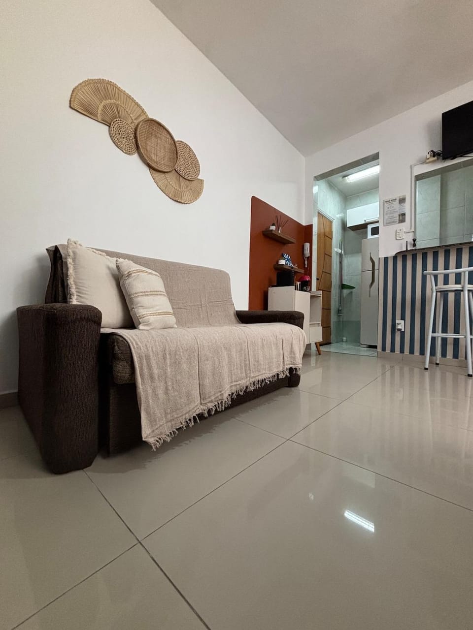 Cantinho do Mar Studio - 2 min da praia Apartment in Santos