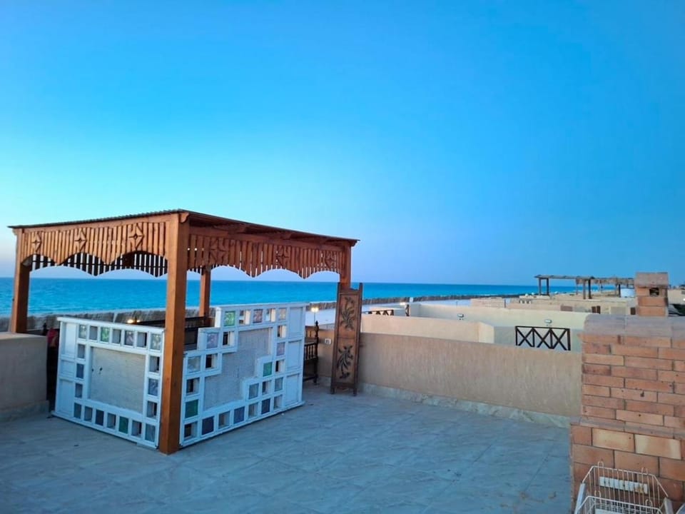 peaceful beachfront home at northcoast with sea view Chalet in Egypt