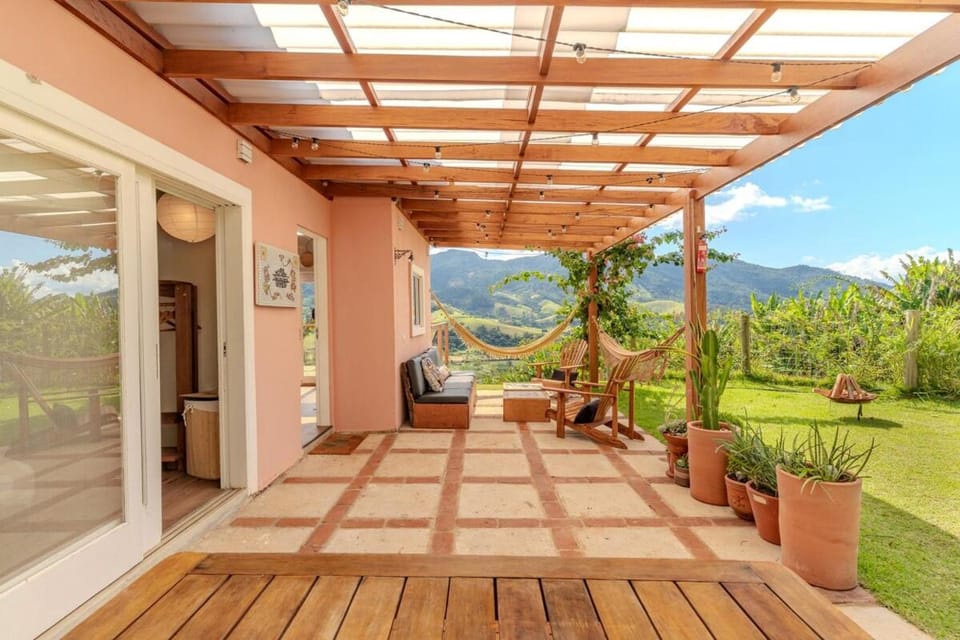 Patio, Garden, Mountain view