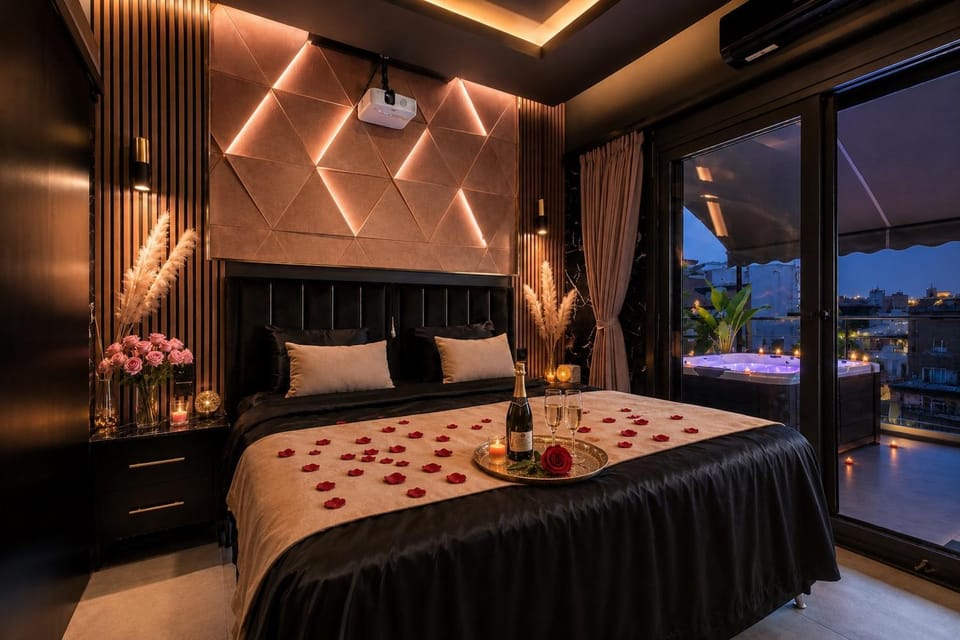 Balcony/Terrace, Photo of the whole room, Bedroom