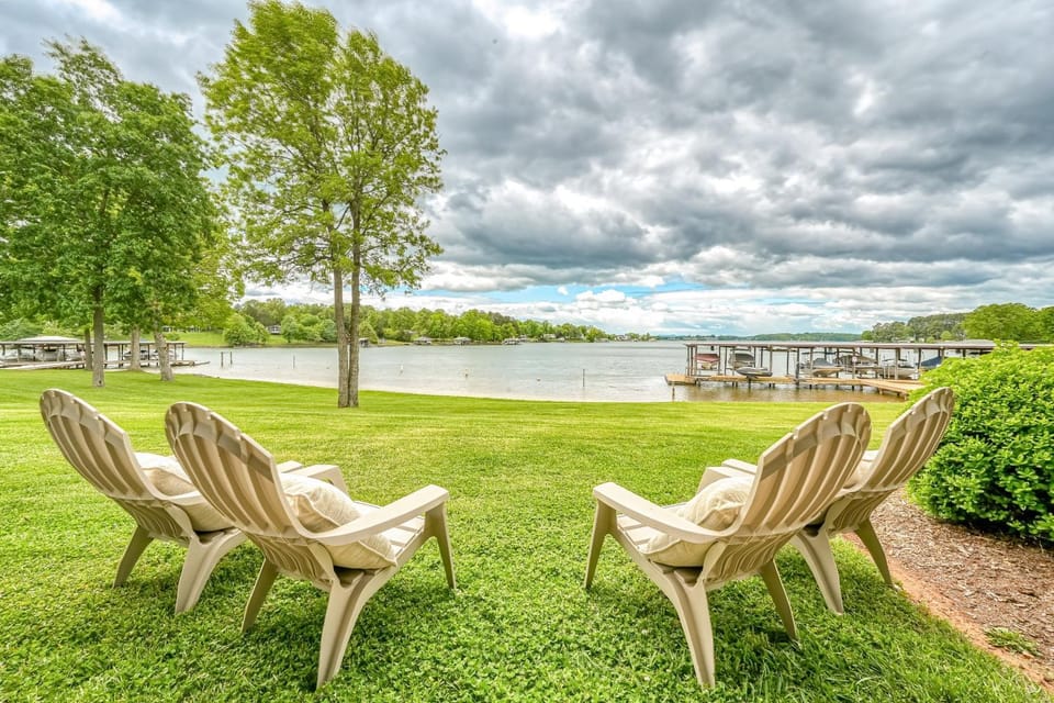 Day, Natural landscape, Garden, Lake view