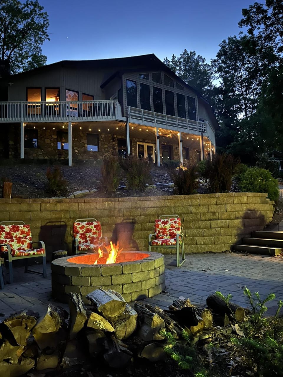 Property building, Patio, Day, Night, Garden