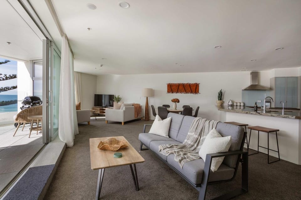 Marine Horizon with Five Star Focused Pool & Sauna Apartment in Bay Of Plenty
