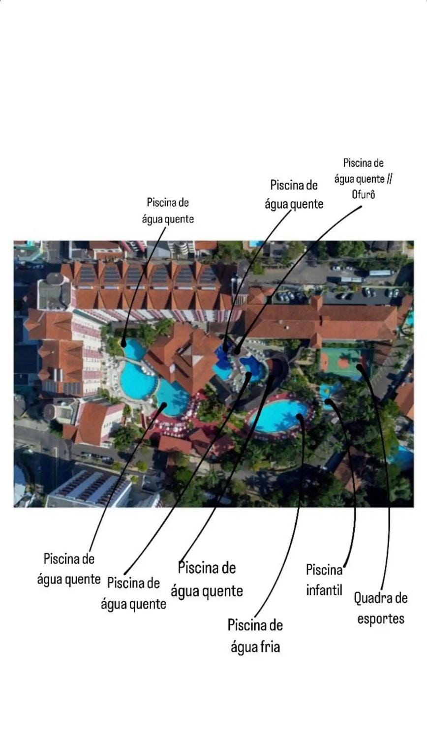Hot Springs - Excelente Localização, Banheira e Parq.Aquat.Termal, Enxoval Hotel in State of Goiás
