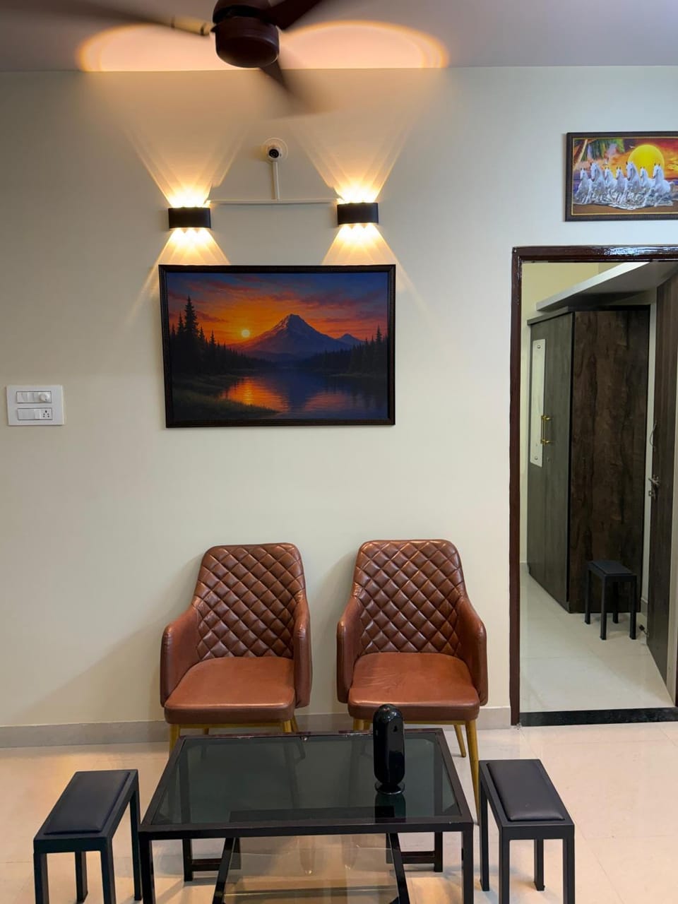 Stylish 1BHK Retreat Cozy Comfortable House in Karnataka