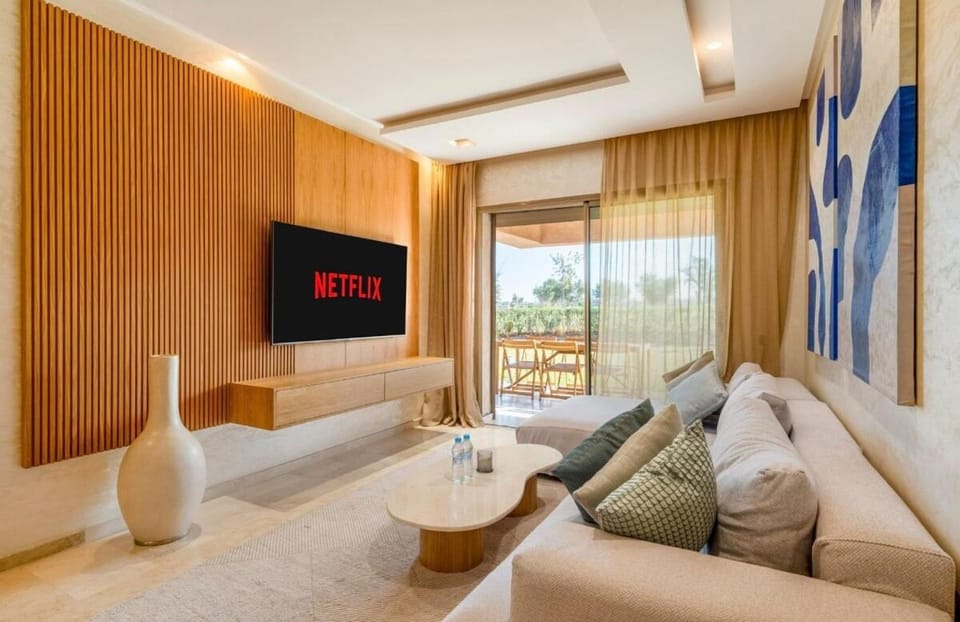 Luxury Prestigia Saphir Private Garden, Pool & Golf Apartment in Marrakesh