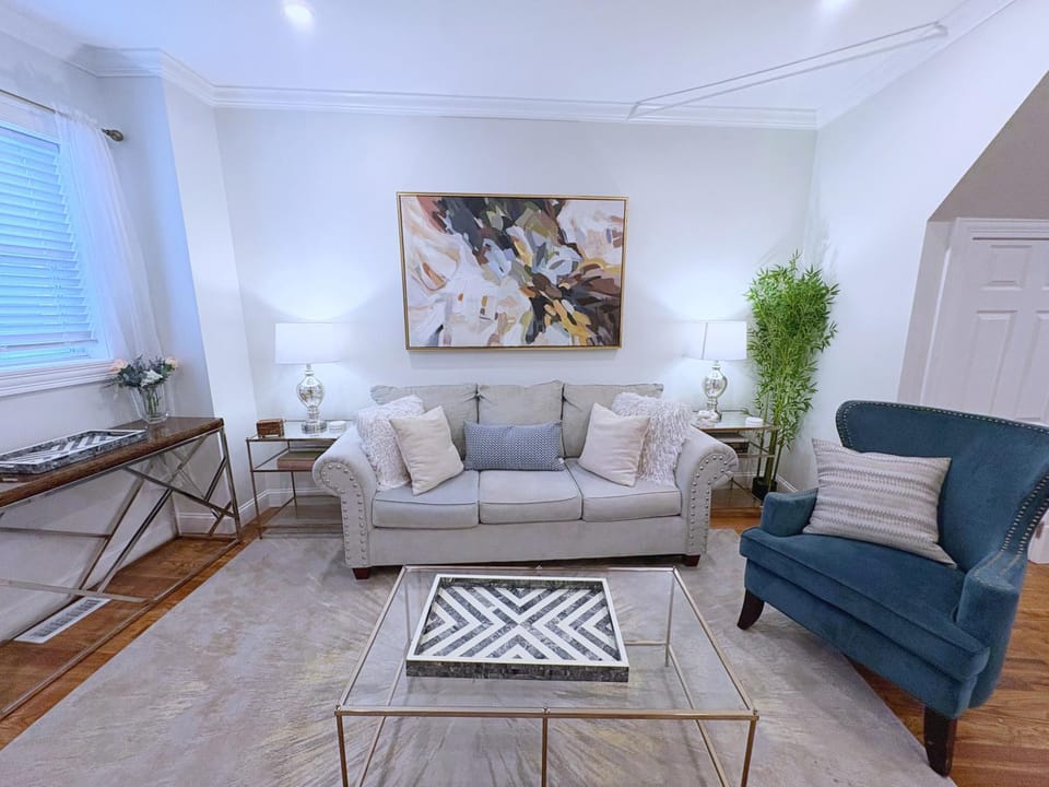 New 2BR w Deck Green Line B Brighton Apartment in Brookline