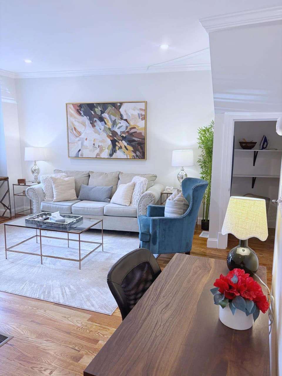 New 2BR w Deck Green Line B Brighton Apartment in Brookline