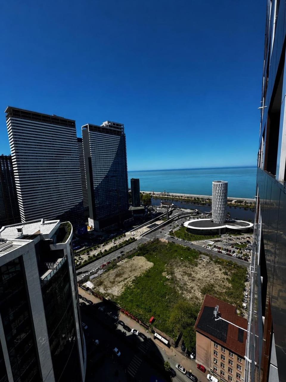 Natural landscape, Bird's eye view, City view, Sea view