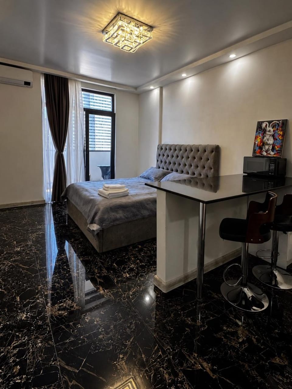 Seating area, Bedroom