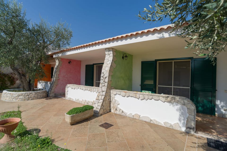 Property building, Patio