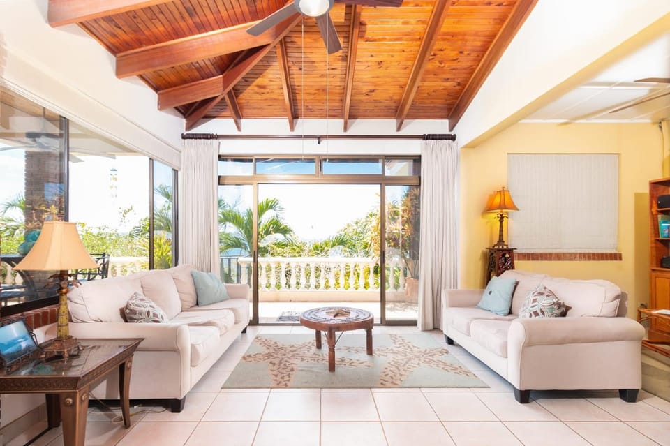 Stunning Villa with Oceanview, Private Pool, Soaking Tub & Picturesque Balcony House in Playa Flamingo