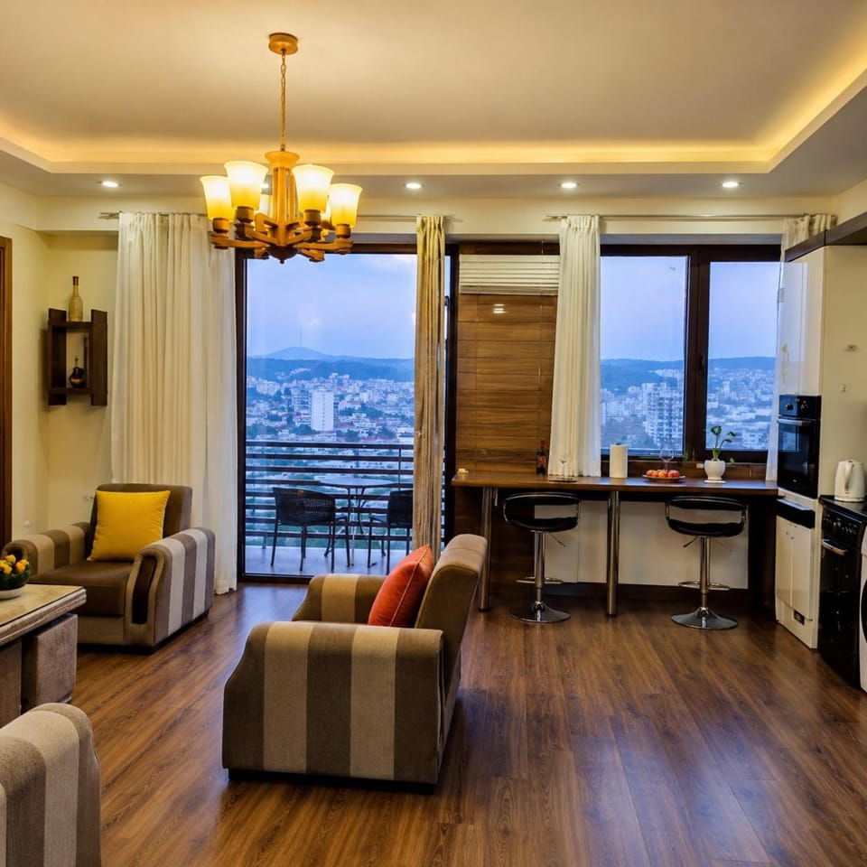 Luxury 2-BDR Nice Balcony View City center Sport Place Pikini Apartment in Tbilisi, Georgia