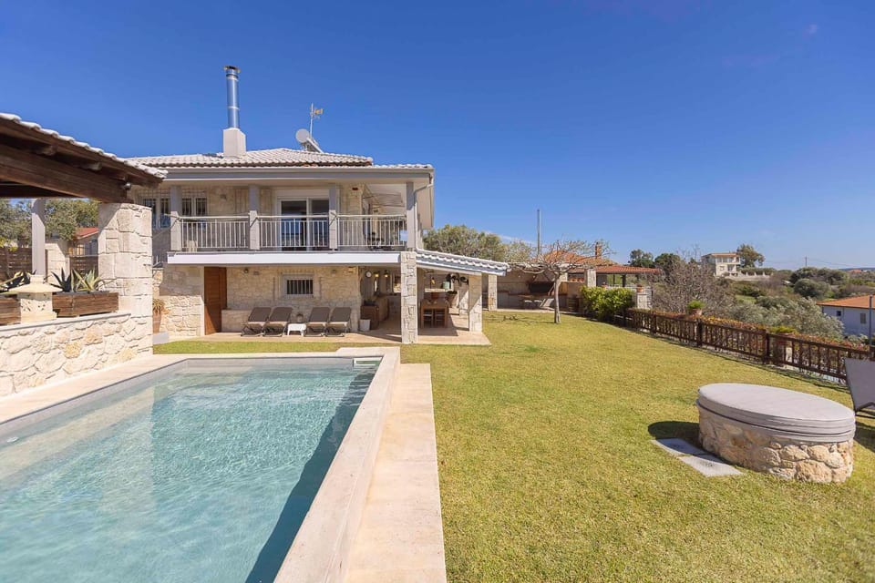 Sea View Country House with Pool Villa in Halkidiki