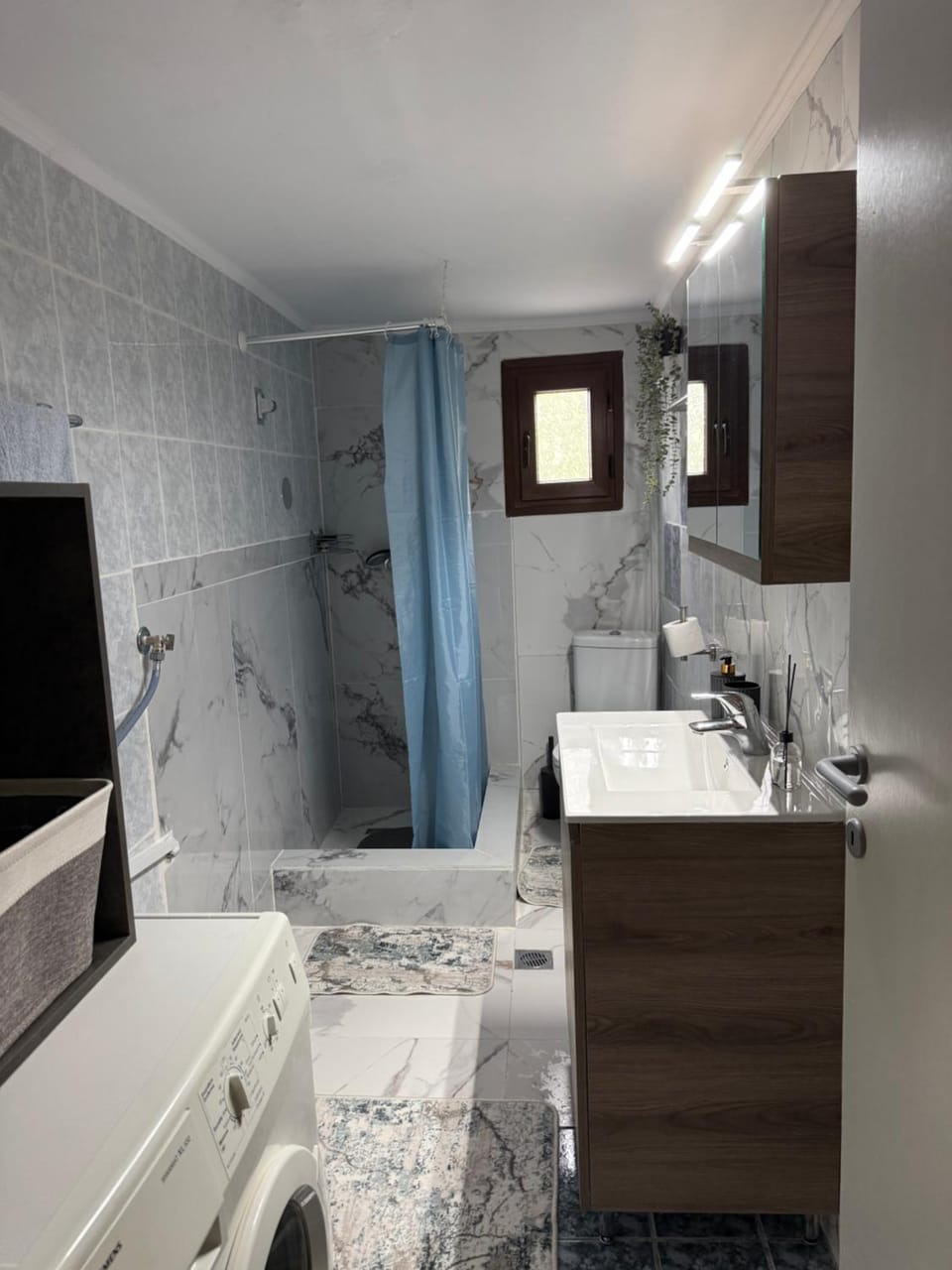 Shower, Toilet, Bathroom, washing machine