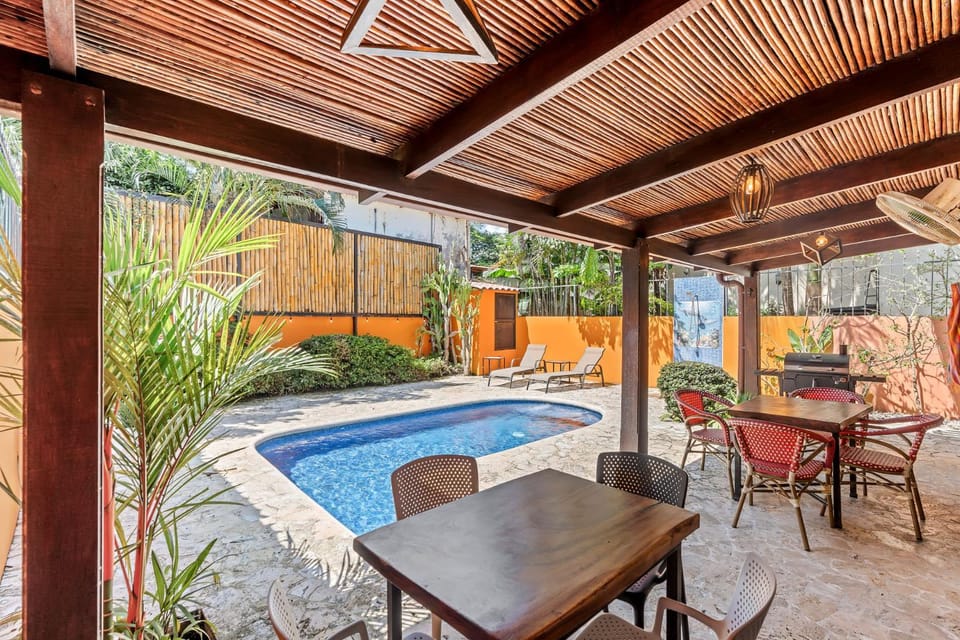 Charming Duplex in Playa Potrero Surfside Community, with a Private Pool, Cozy Interior and Walkable Access to the Beach House in Guanacaste Province