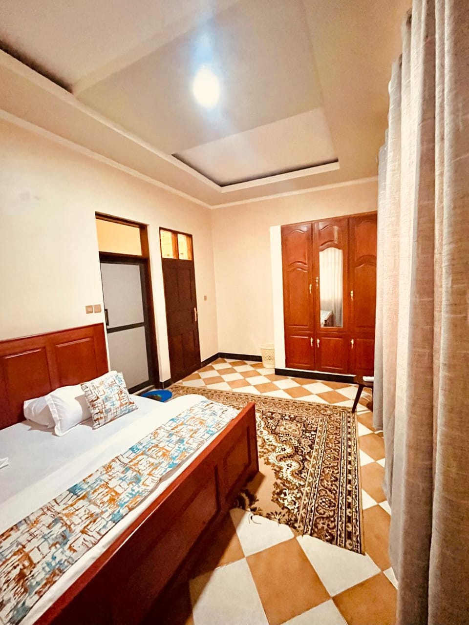 Bed, Photo of the whole room, Bedroom, wardrobe