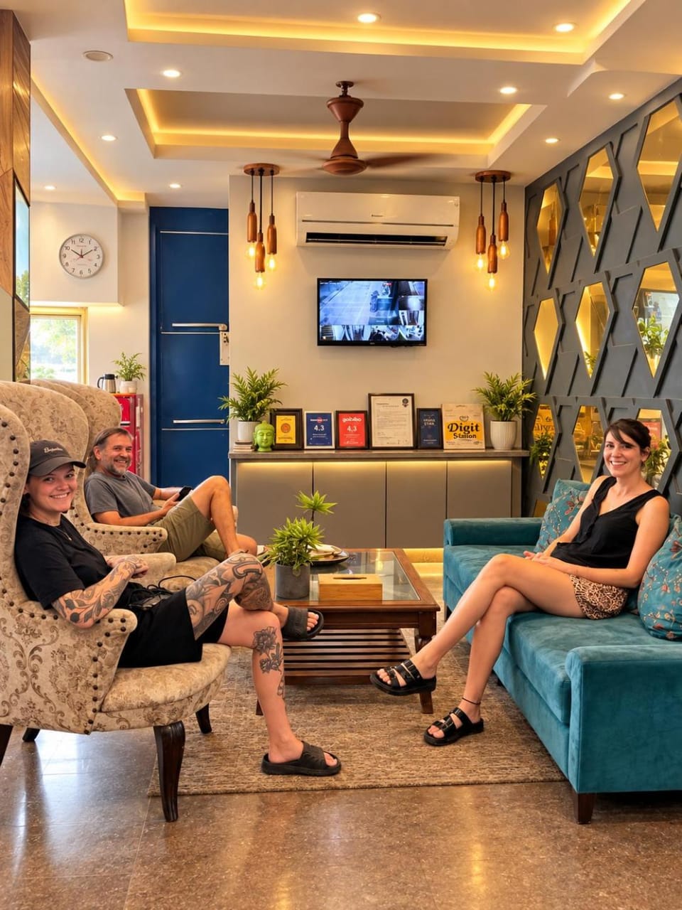 Lobby or reception, Lounge or bar, Seating area