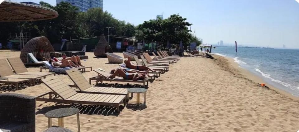 Natural landscape, Beach, Sea view, sunbed