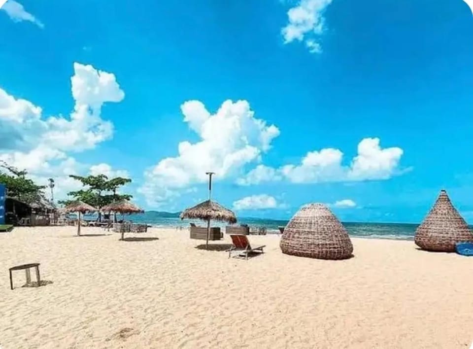 Natural landscape, Beach, Sea view, sunbed