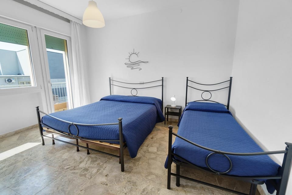 Property building, Living room, Bedroom