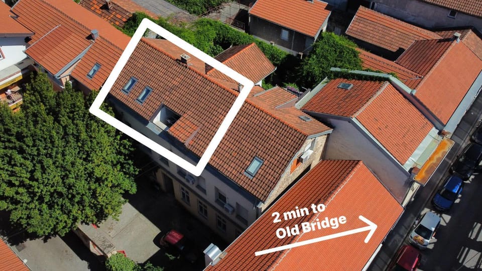 Property building, Bird's eye view, Street view, Quiet street view