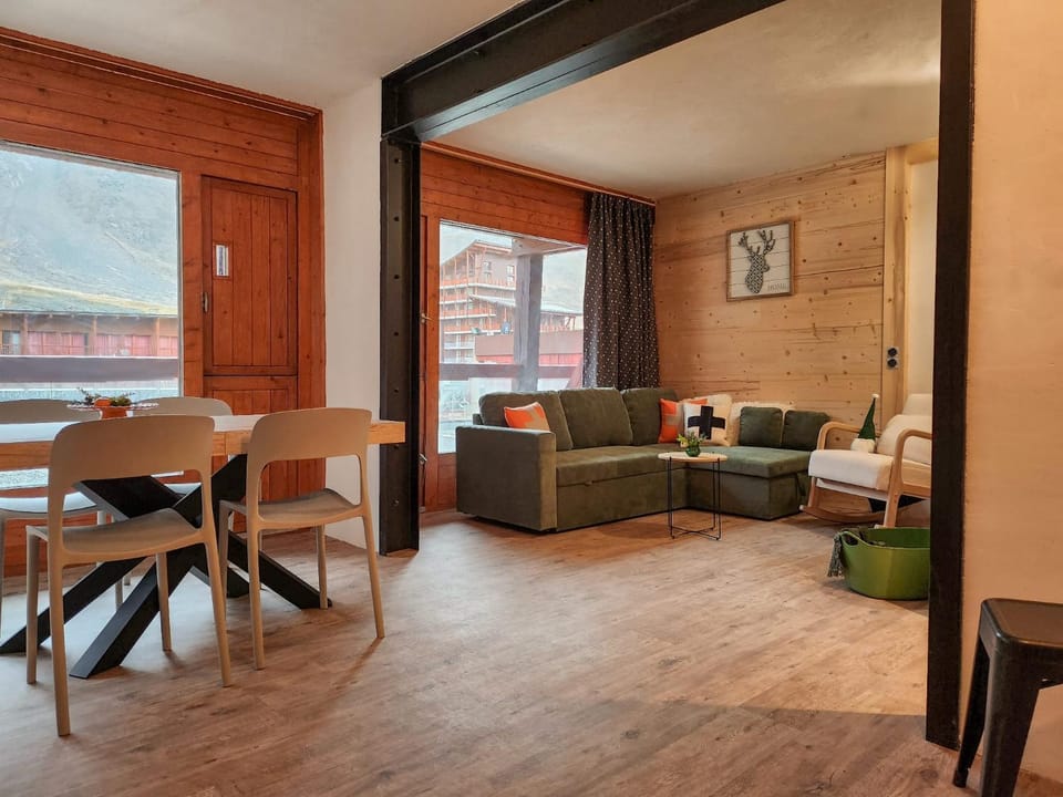 Arc 2000 -location de 2 appartements et 1 studio avec balcon et vue Apartment in Bourg-Saint-Maurice