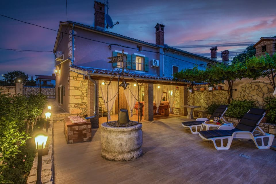 Property building, Patio