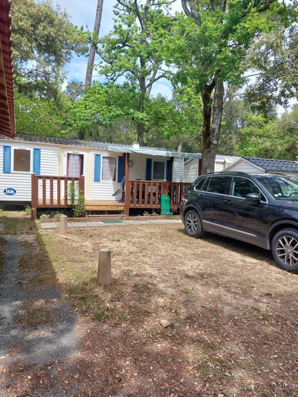 Mobil Home au calme Campground/ 
RV Resort in Meschers-sur-Gironde