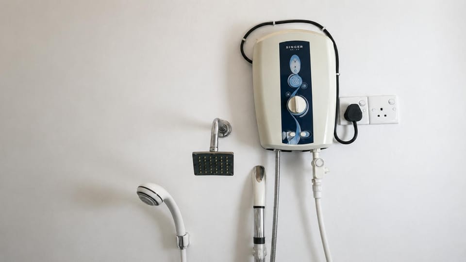 Property building, Bathroom, heating