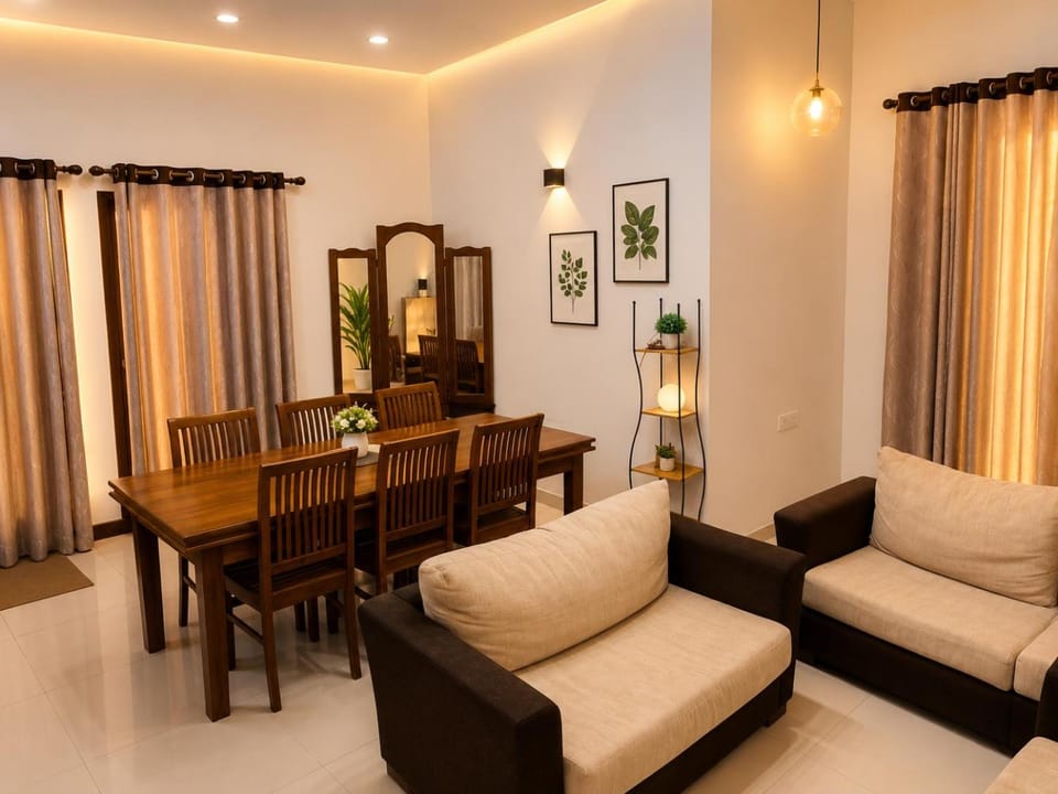 Bed, Living room, Photo of the whole room, Seating area, Dining area, Bedroom