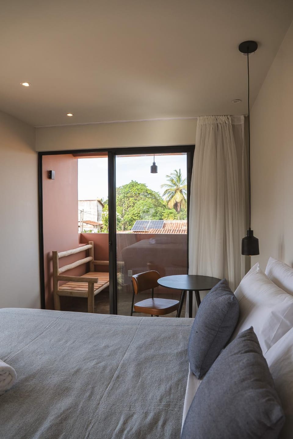 Bed, Balcony/Terrace, Dining area