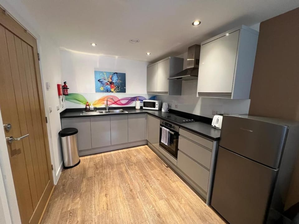 Glastonbury Serenity, Split Level 1 Bedroom, 2 Single bed Apartment in Glastonbury