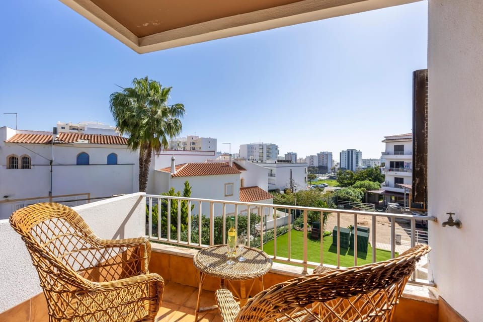 Property building, Day, View (from property/room), Balcony/Terrace, Seating area