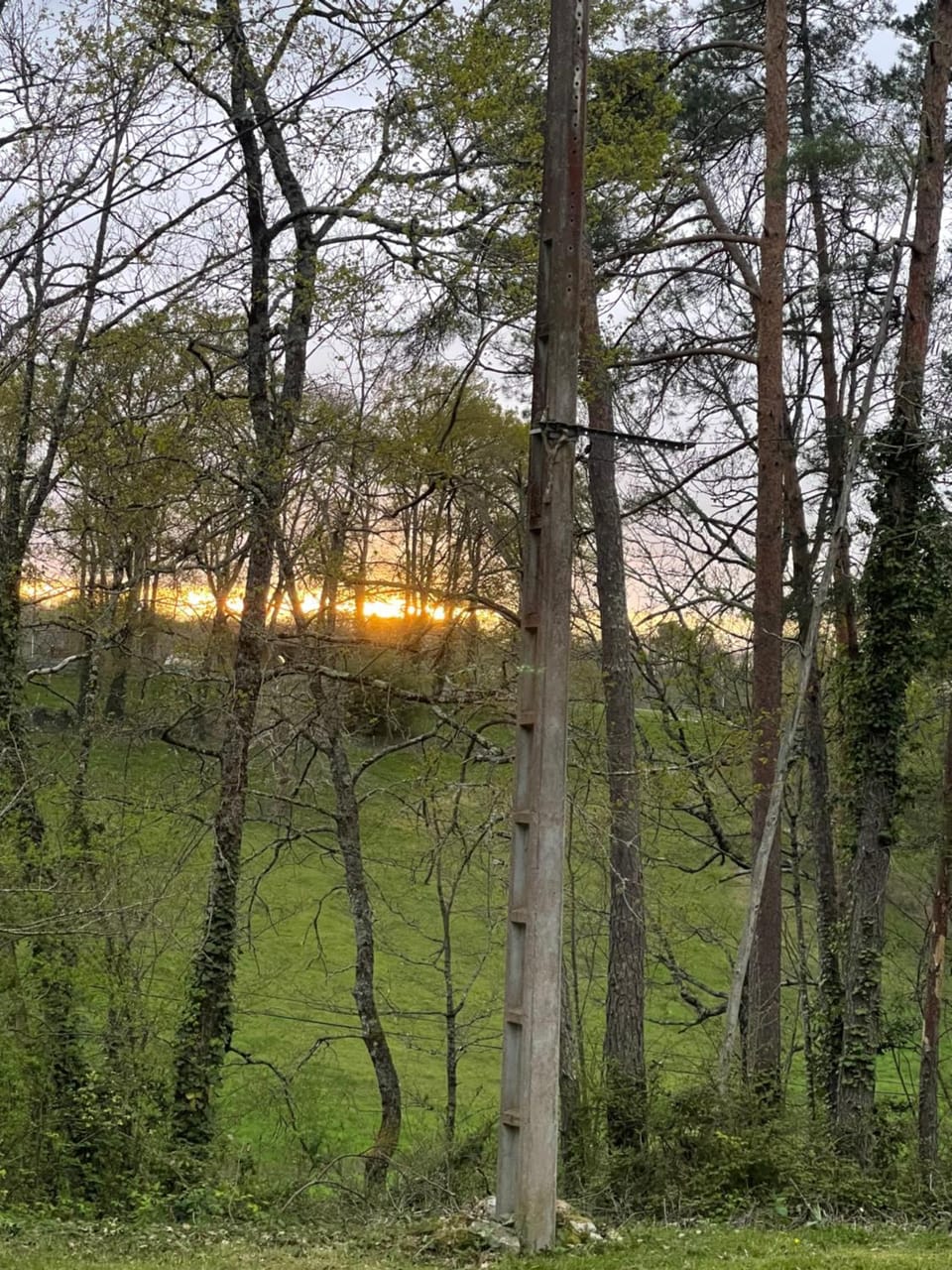 Natural landscape, Sunset