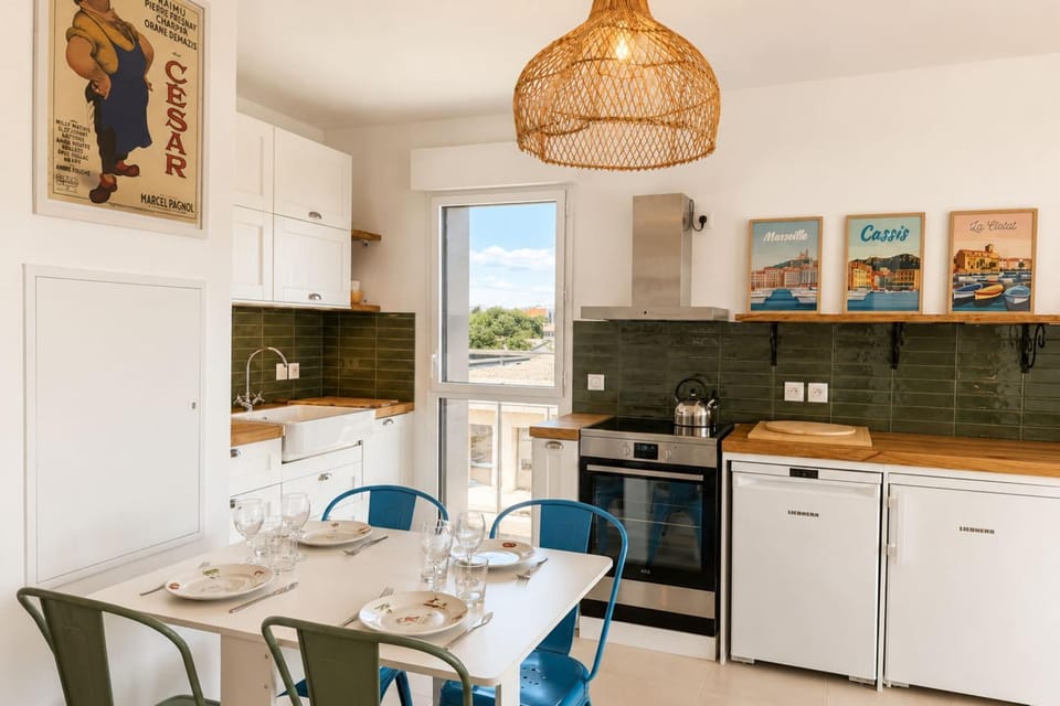 Appart standing avec terrasse et parking - Prado Apartment in Marseille