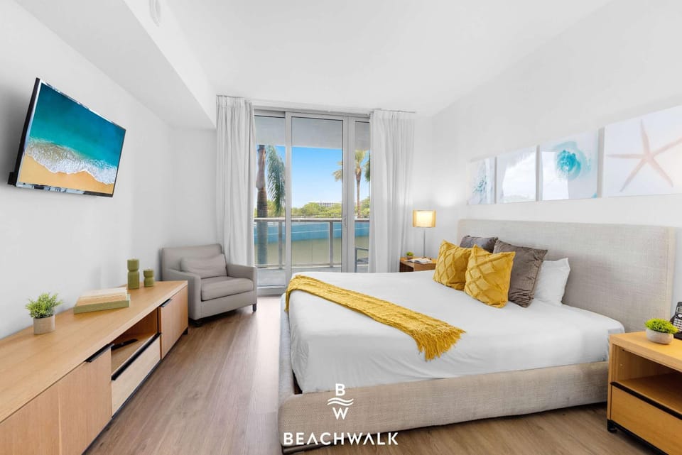 Marina Views 2BR Beachwalk Resort Apartment in Hallandale Beach