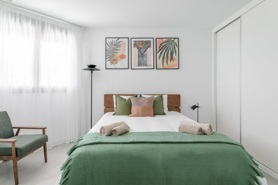 Sea view, Heated Pool, Garage, AC, Playground Apartment in Dehesa de Campoamor