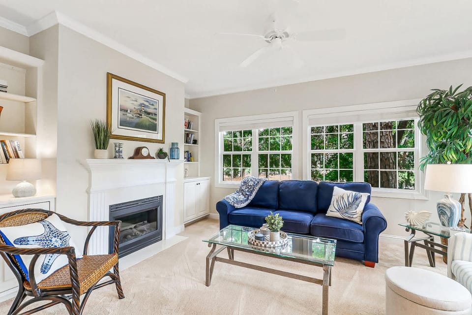 Golf Course Corner Villa First Floor Views Villa in Hilton Head Island