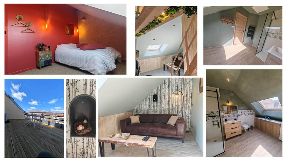 La Cabane 3 étoiles et L'Atelier 4 étoiles appartements jusqu'à 9 personnes Apartment in Metz
