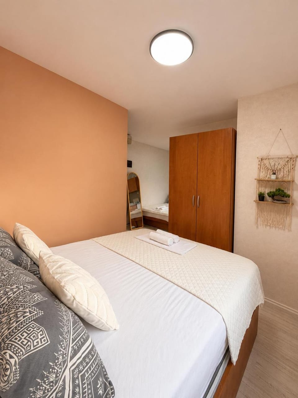 Bed, Bedroom, wardrobe