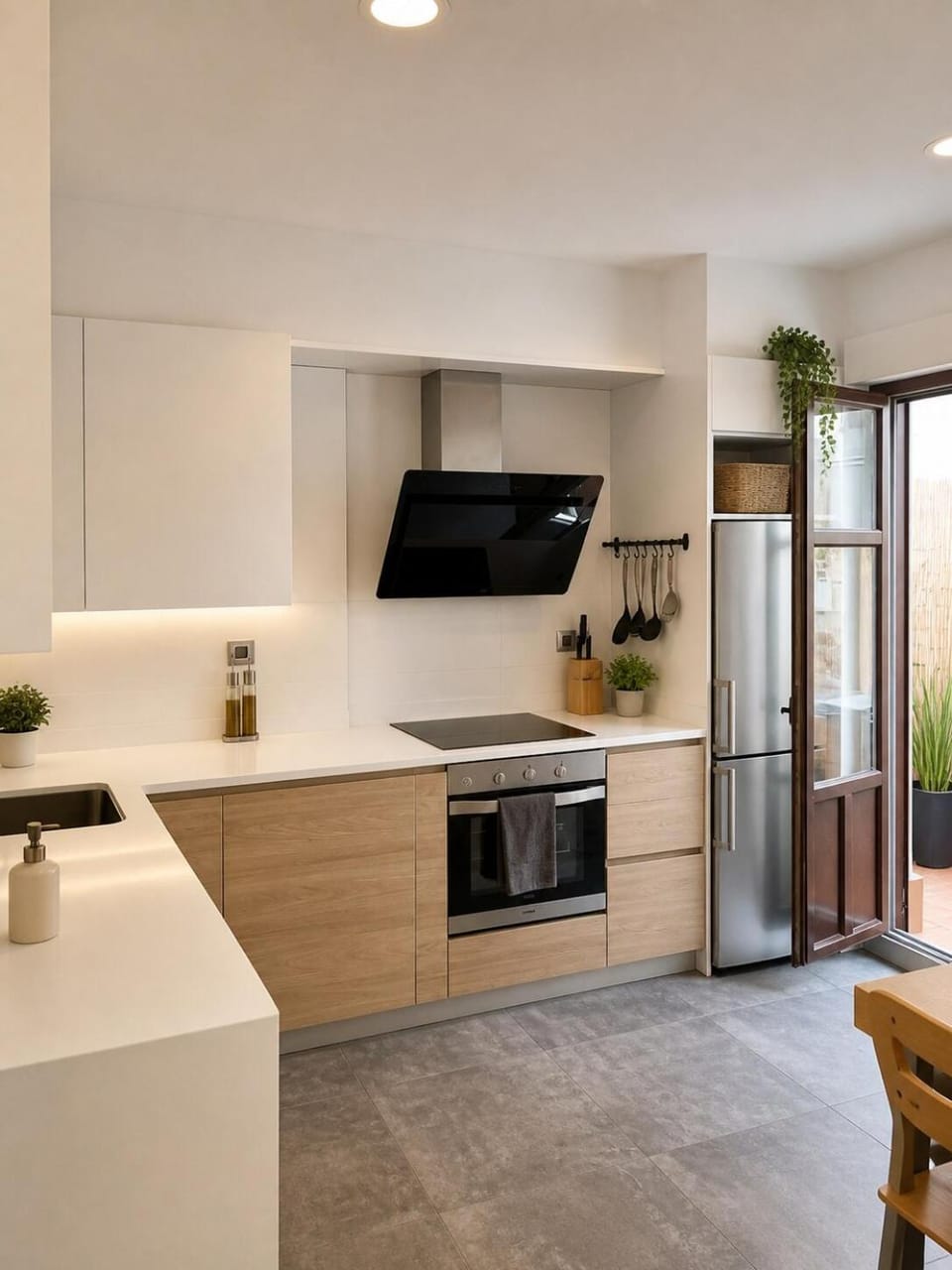 Kitchen or kitchenette