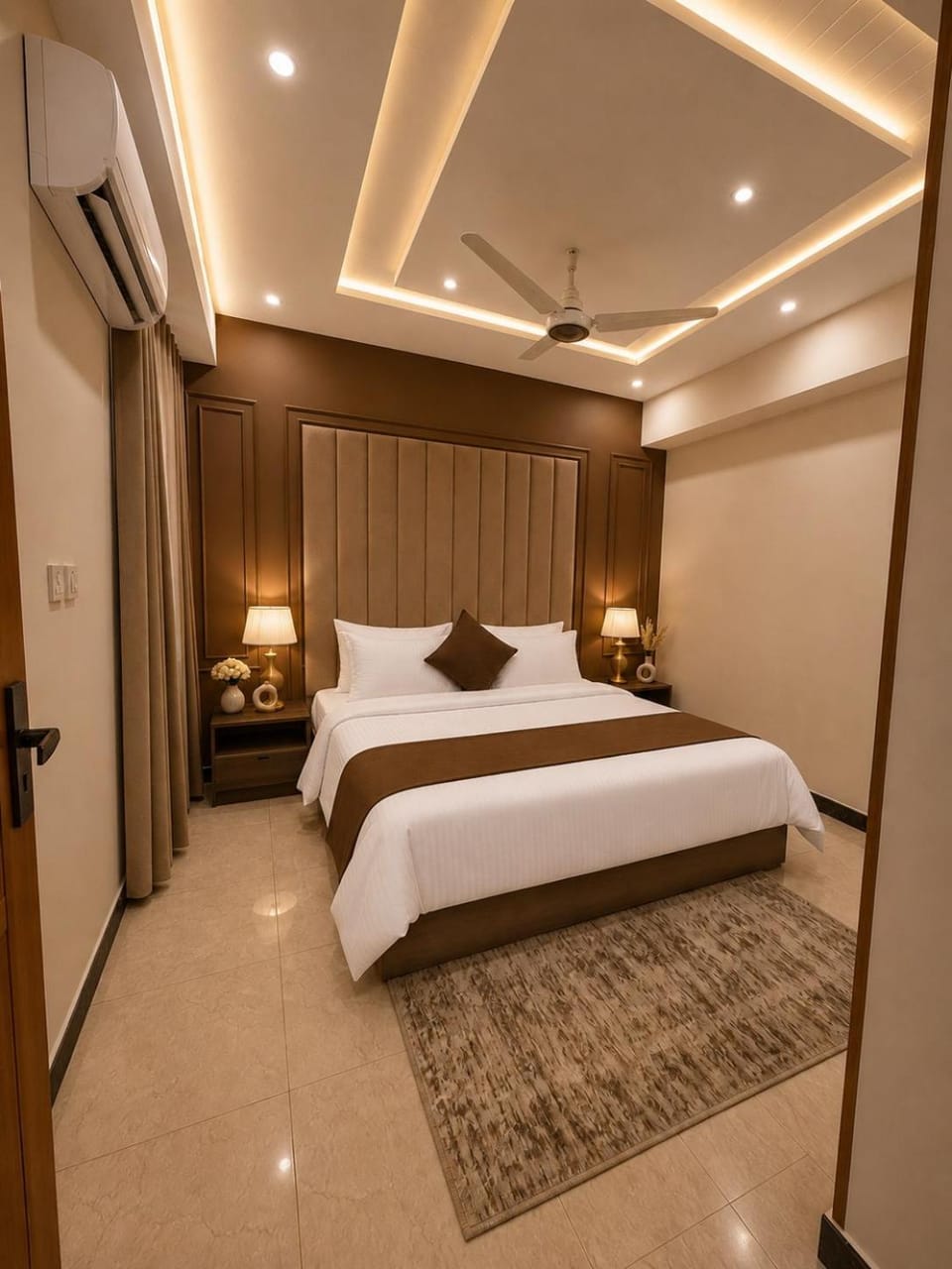 Bed, Bedroom, wardrobe