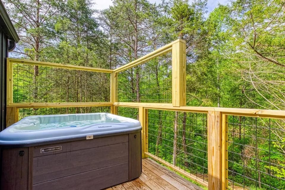 Group Getaway with Privacy 2 Cabins Sleeps 8 Cabin in Sevier County