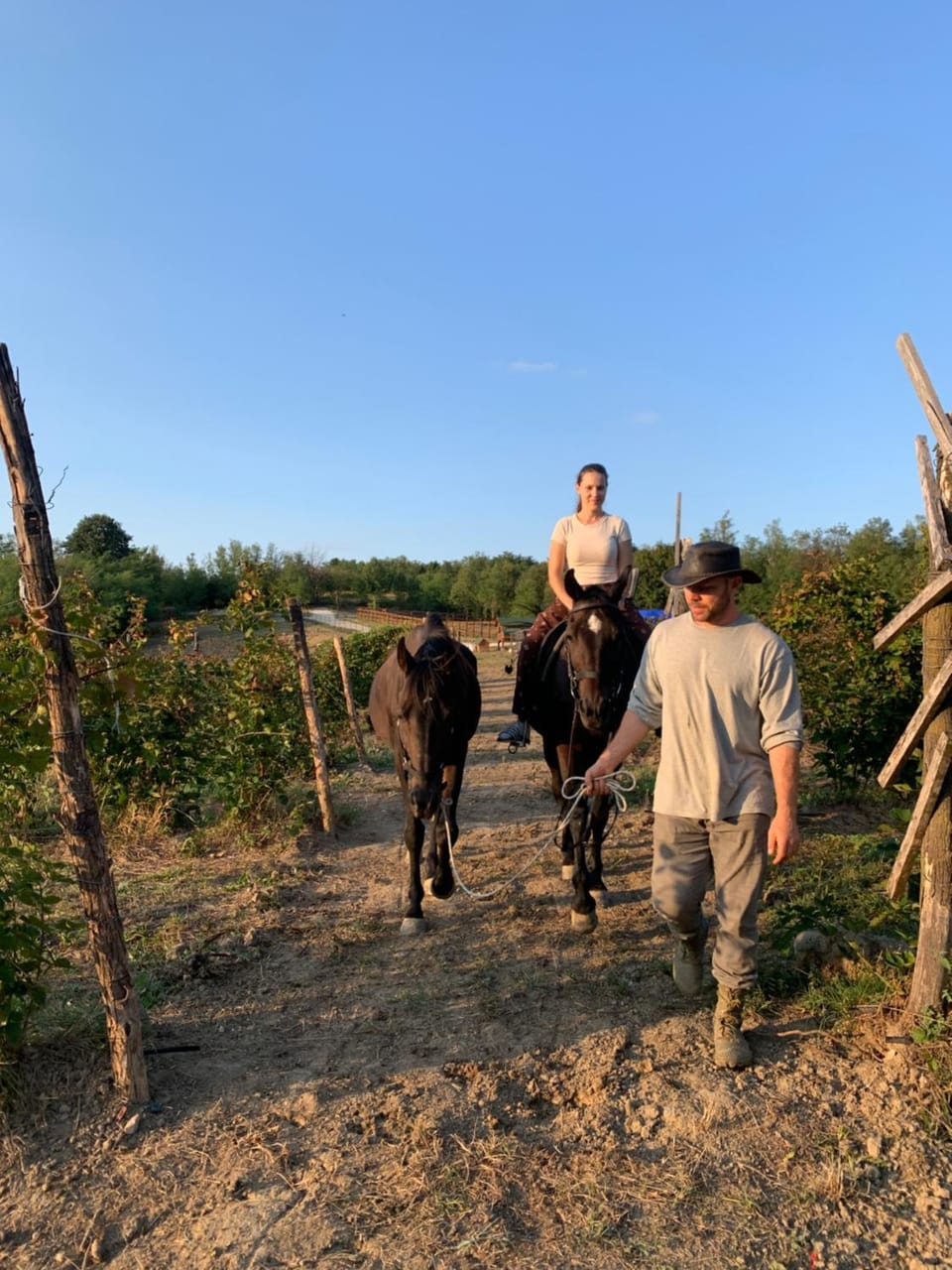 Horse-riding