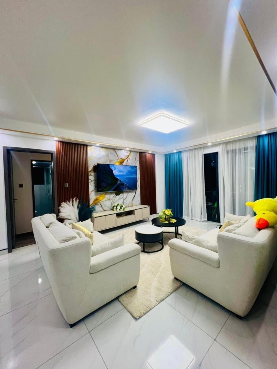 serenity heights two bedroom apartment with swimming pool fully equipped gym ample parking space child play area and amazing scenic views Apartment in Nairobi County